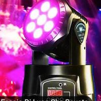 testa mobile wash DJ luce dj DMX