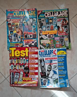 Riviste e prove cellulari primi duemila 