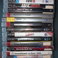 Lotto giochi PS3, PS4, Wii + joystick PS4 