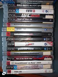 Lotto giochi PS3, PS4, Wii + joystick PS4 