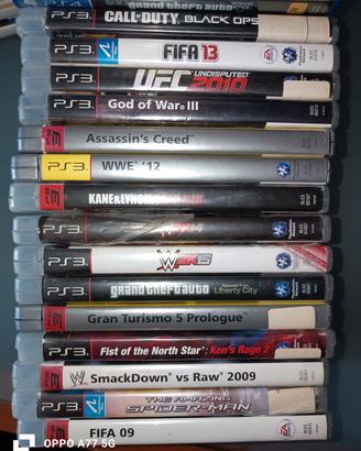 Lotto giochi PS3, PS4, Wii + joystick PS4 