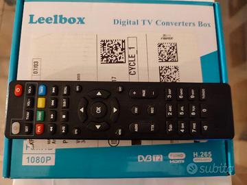 decoder digitale terrestre DVB-T2 H.265