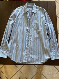 Camicia Carrel Regular - azzurra riga bianca (42)