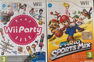 Mario sports mix/Wii party vendibili separati 