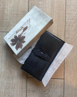 portafoglio nero donna 