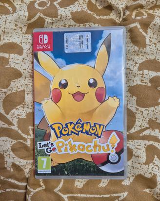 Pokemon let's go pikachu