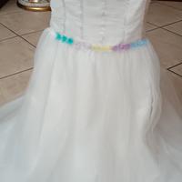 abito da comunione elegante