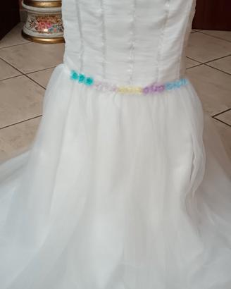 abito da comunione elegante