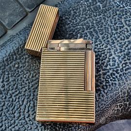 Accendino S.T. Dupont Ligne 1 Vintage Placcato Oro