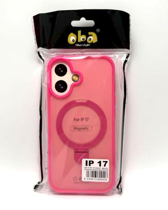 Cover rigida mag safe Iphone 17 con supporto