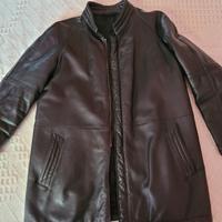 Giacca Nera Lunga Imbottita Invernale TG 54