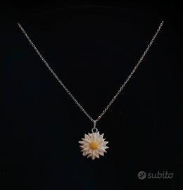Collana ciondolo margherita