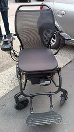 Carrozzina elettronica Q50r al carbonio