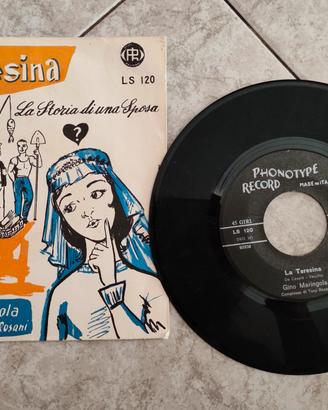Disco vinile 45 giri funzionante, Gino Maringola 
