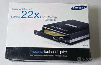 Samsung SE-S224, Masterizzatore CD/DVD Esterno USB