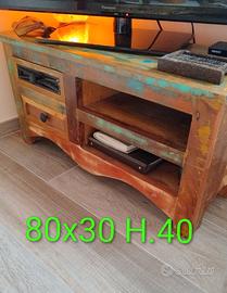 Mobile in legno massello di recupero