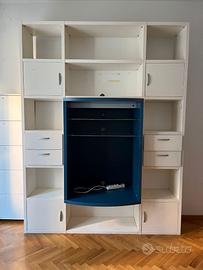 Parete attrezzata / libreria componibile