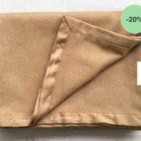 Coperta  realizzata in cammello 250x220