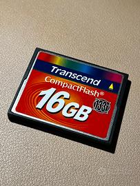 Transcend 16GB CF 133x Compact Flash