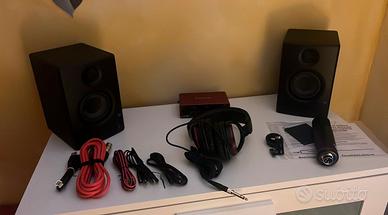 Focusrite Scarlett Solo Studio (4° gen.) + Casse