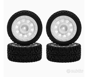 4 pneumatici per auto rc 1/16 mod. SG o UDIRC
