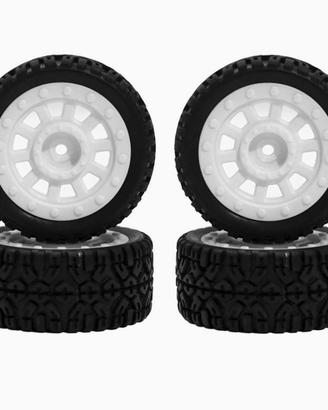 4 pneumatici per auto rc 1/16 mod. SG o UDIRC