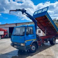 Iveco turbozeta 79 14 ribaltabile posteriore gru