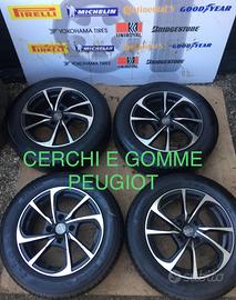 Cerchi e gomme peugeot 208
