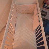 culla in legno maison du monde compreso materasso