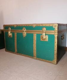 Baule contenitore vintage anni '70