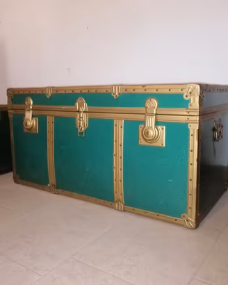 Baule contenitore vintage anni '70