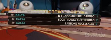 FUMETTO KALYA L'ERA DEI FONDAMENTI 1-3 COMPLETO