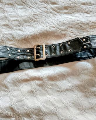 Cintura unisex in pelle morbida