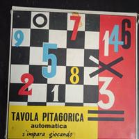 Tavola Pitagorica B.F.G. Milano anni 70 