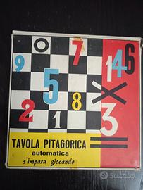 Tavola Pitagorica B.F.G. Milano anni 70 