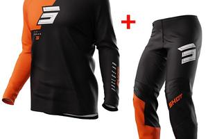 COMPLETO MOTO CROSS FUORISTRADA OFF ROAD SHOT DRAW