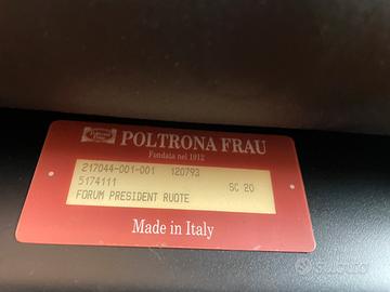 Poltrona Frau Forum Managerial Vintage