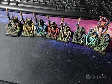 Cavalcaragno goblin Warhammer truppa da 8