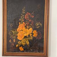 Dipinto su tavola in legno