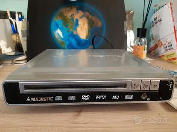 Lettore DVD CD Majestic DVX377USB argento funziona