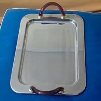 VASSOIO ACCIAIO MANICI MURANO