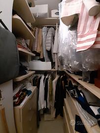 in sospeso 5 moduli aperti cabina armadio