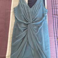Vestito chifon azzurro