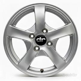 4 Cerchi da 14' in Lega - Dr - Dr1 Kia Rio Hyundai