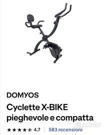 Cyclette pieghevole Decathlon