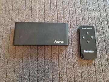 hama Switch HDMI 3x1 Risoluzione 4K Ultra HD 
