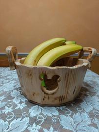 Cestino in legno