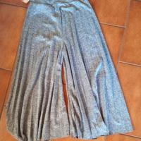 pantalone plissettato nuovo con cartellino