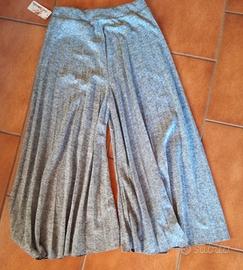 pantalone plissettato nuovo con cartellino