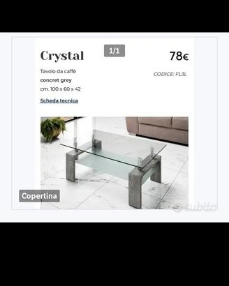 nuovo tavolino da sala
